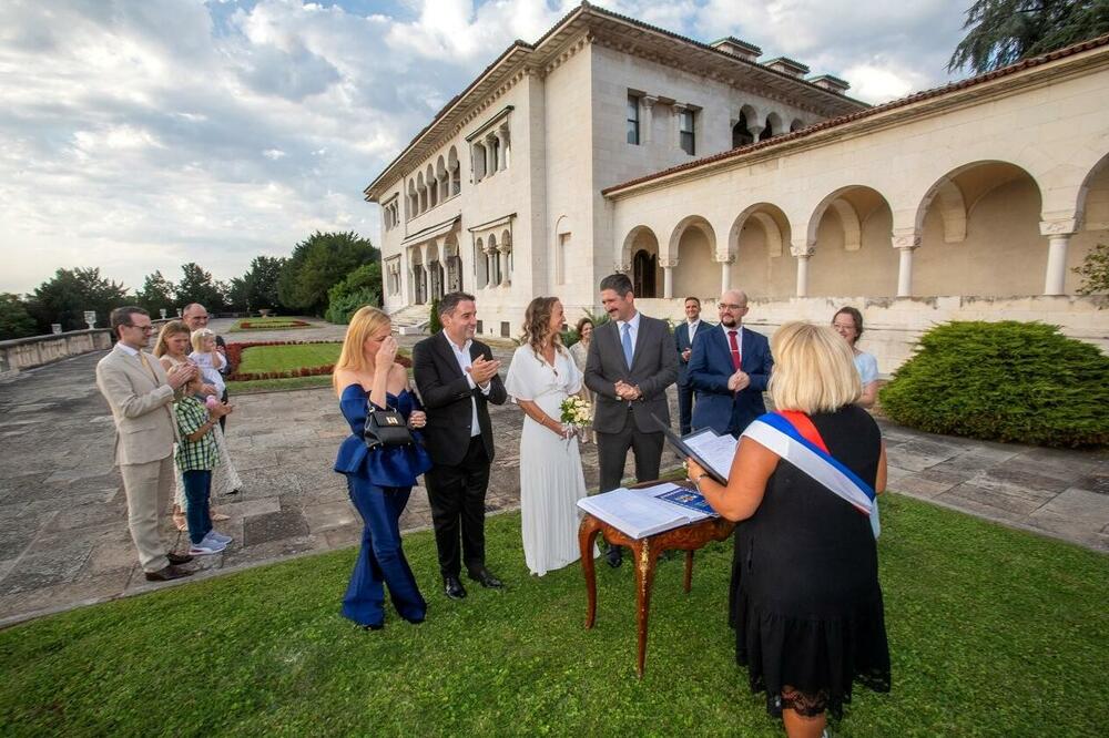 Sa građanskog vjenčanja, Foto: Kraljevski dvor, Igor Ursić
