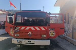 Donatori obezbijedili cisternu za DVD Tivat