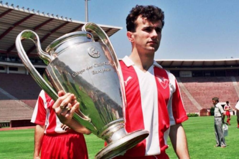 Savićević 1991. bio šampion Evrope, a Zlatnu loptu je osvojio Žan-Pjer Papen, Foto: FK Crvena zvezda/X