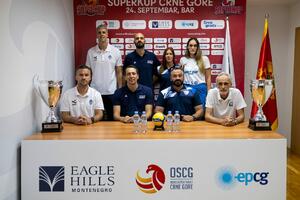 Sve je spremno za spektakl: Odbojkaški Superkup u srijedu u Baru