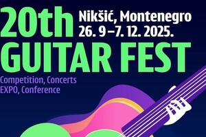 Jubilarni Nikšić Guitar Festival otvara vrata 26. septembra
