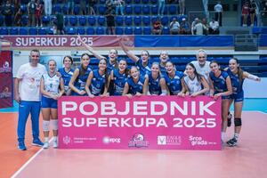 Odbojkašice Luke Bar sezonu otvorile trofejem - u Superkupu Crne...