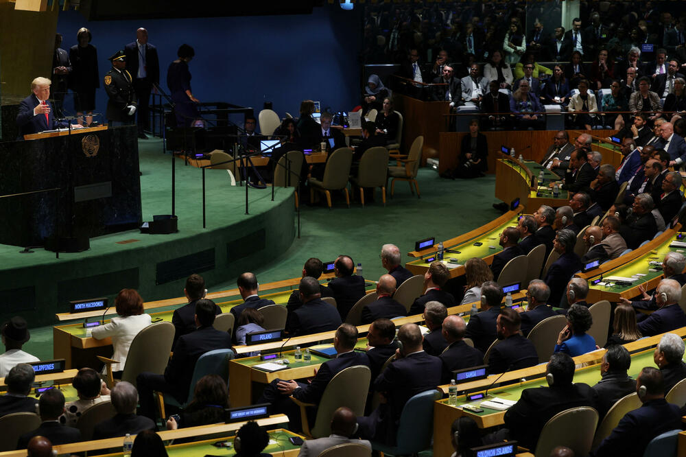 Tramp u UN-u, Foto: REUTERS