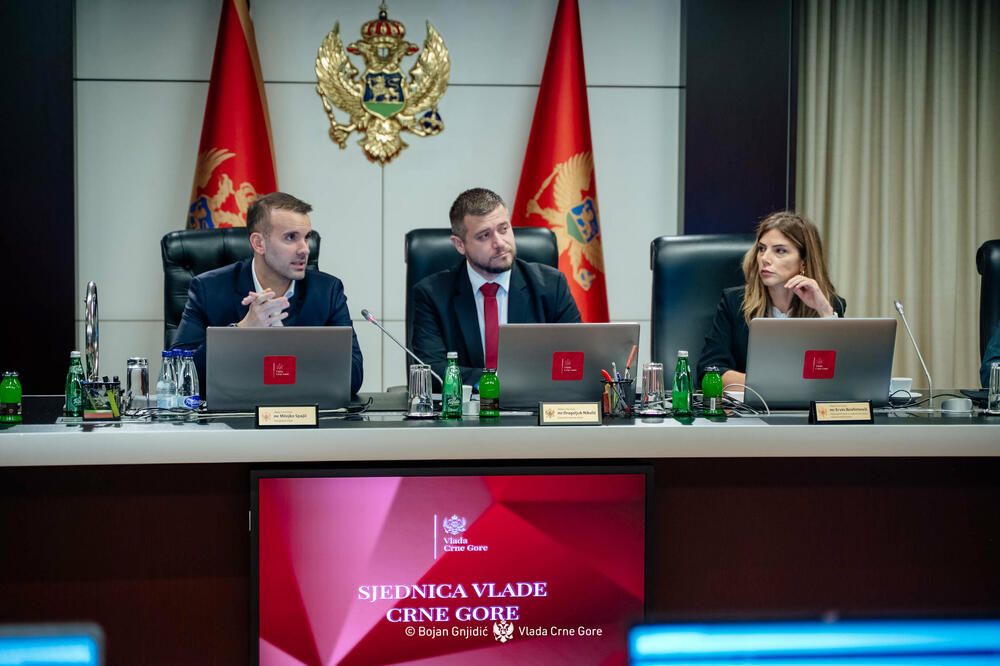 Sa današnje sjednice Vlade, Foto: Bojan Gnjidić/Vlada Crne Gore