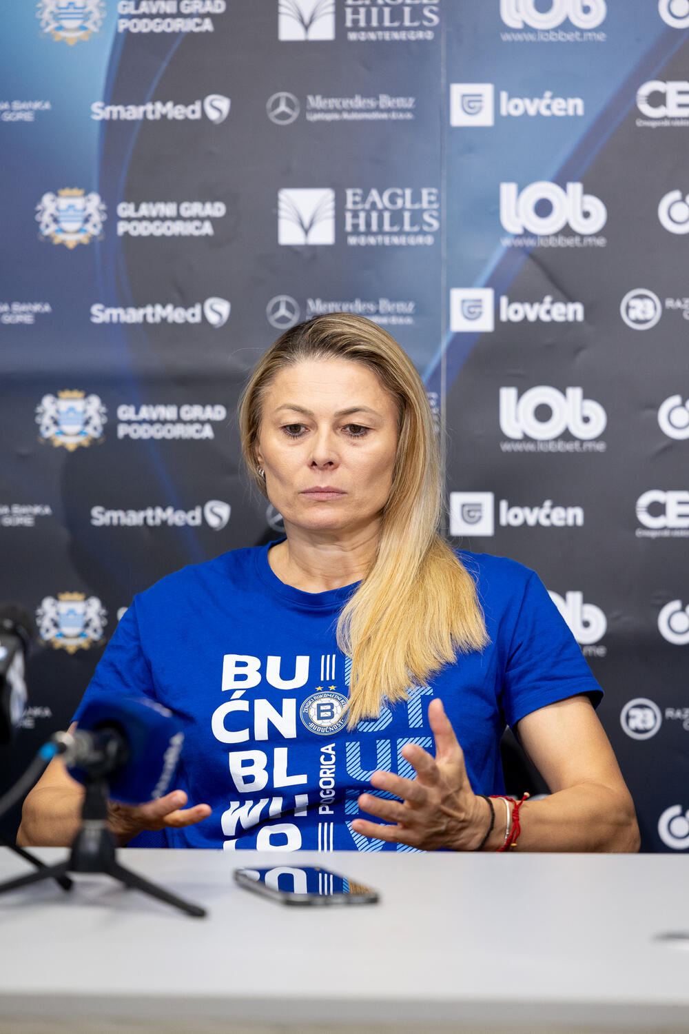 Maja Savić na današnjoj konferenciji