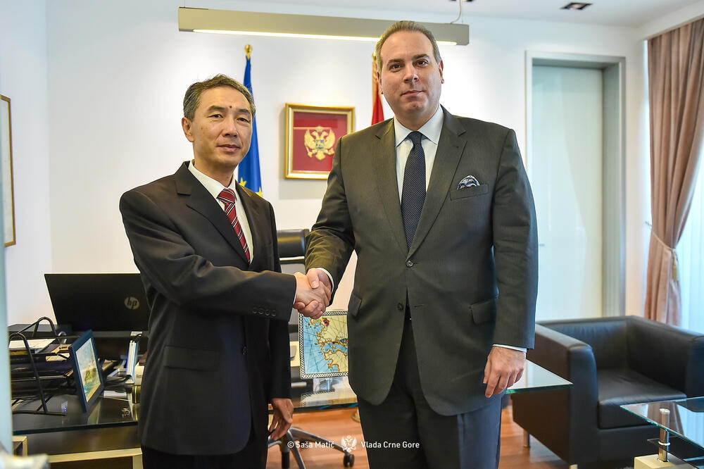 Sijufeng i Ivanović, Foto: Saša Matić/Vlada Crne Gore