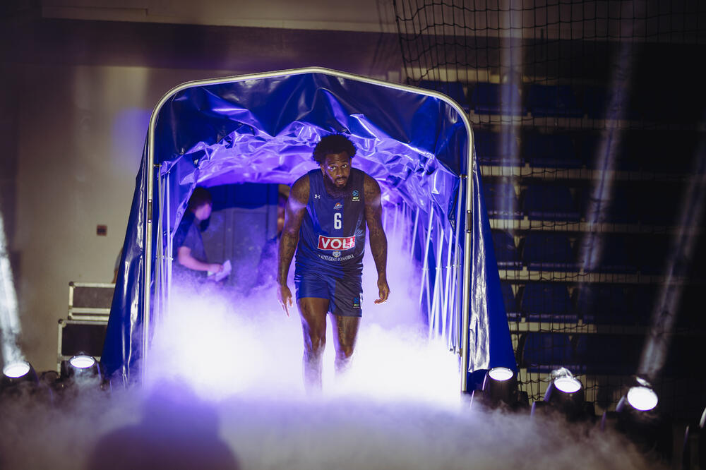 Džejms Tompson želi pobjedu iz prijestonice Ujedinjenog Kraljevstva, Foto: KK Budućnost Voli