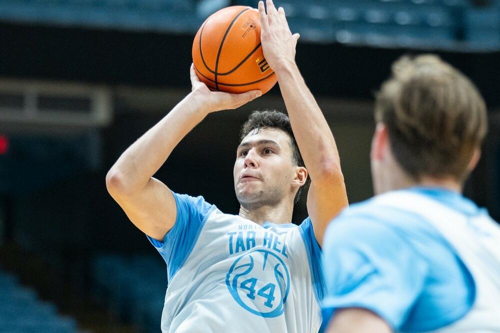 Bogavac na treningu Sjeverne Karoline, Foto: UNC Basketball/X