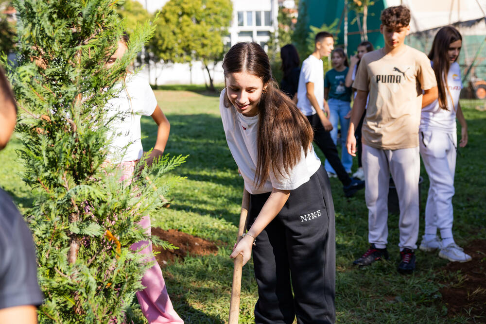 <p><em>Sadnice kupljene iz donacije kompanije Eagle Hills Montenegro vrijedne 15.000 eura</em></p>