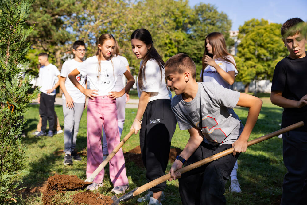 <p><em>Sadnice kupljene iz donacije kompanije Eagle Hills Montenegro vrijedne 15.000 eura</em></p>