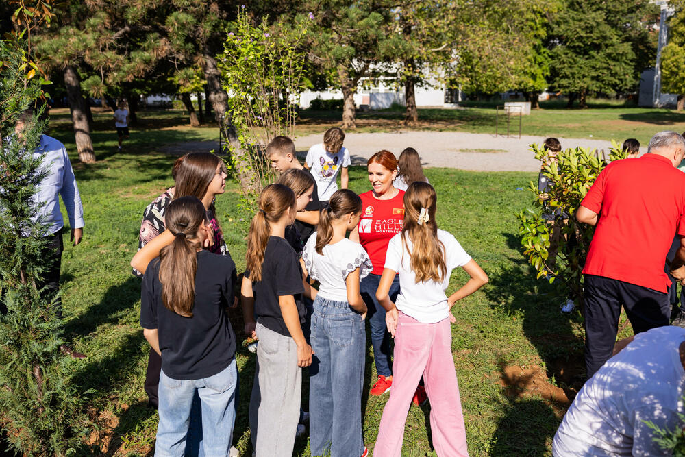 <p><em>Sadnice kupljene iz donacije kompanije Eagle Hills Montenegro vrijedne 15.000 eura</em></p>