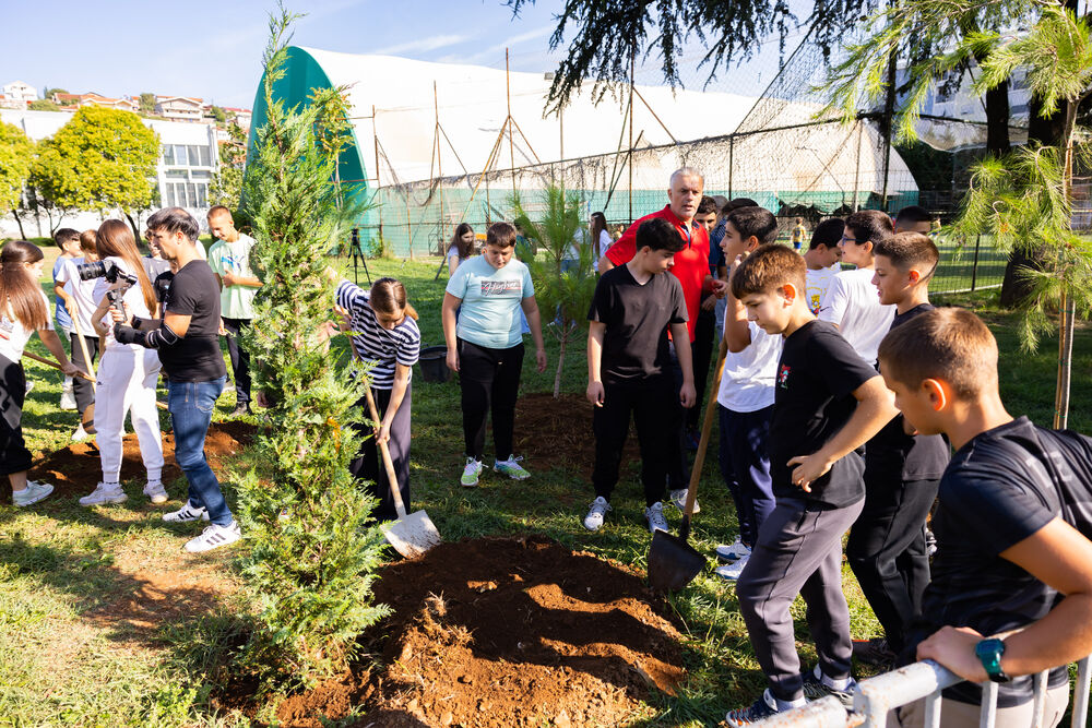 <p><em>Sadnice kupljene iz donacije kompanije Eagle Hills Montenegro vrijedne 15.000 eura</em></p>