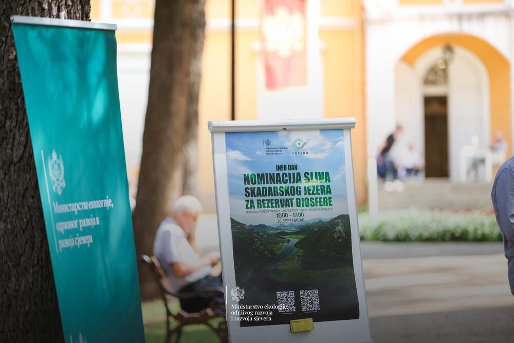 MERS će uputiti kandidaturu Sliva Skadarskog jezera za upis na...