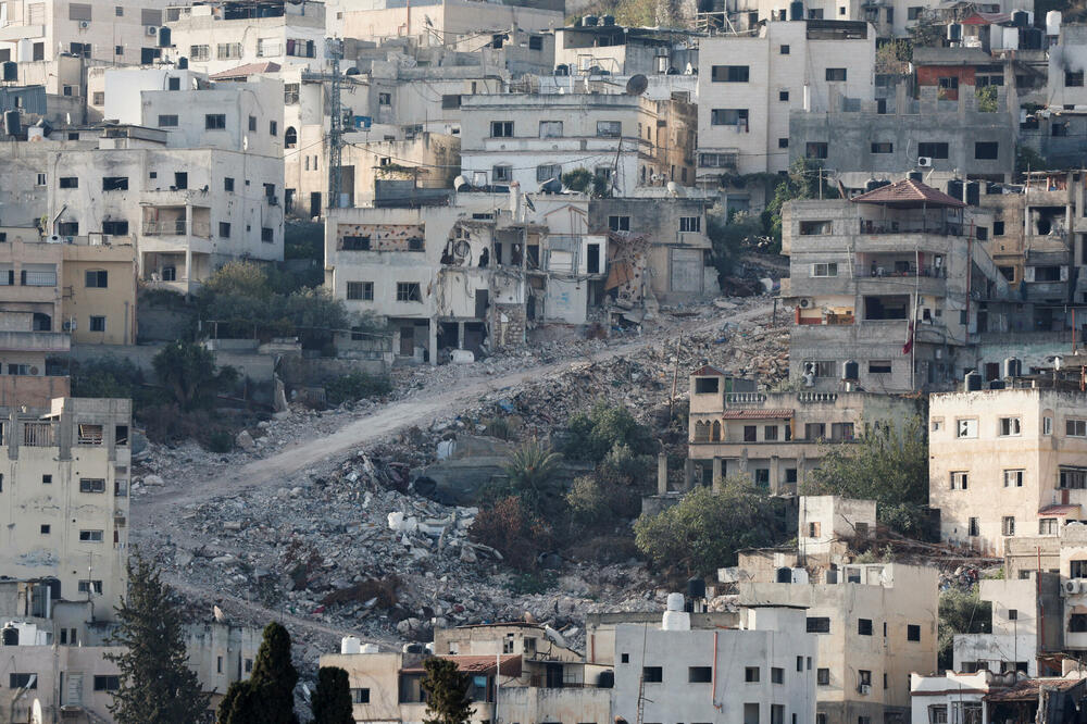Izbjeglički kamp Dženin na Zapadnoj obali 23. septembra, Foto: Reuters