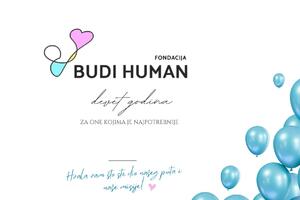 Fondacija "Budi human": Za devet godina 132 mališana su dobila...