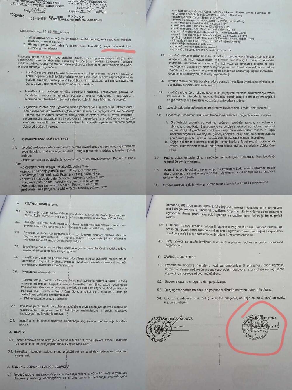 Fotografija koju je dostavio Leković