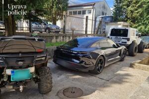 Od Jovovića oduzeta četiri vozila i kvad