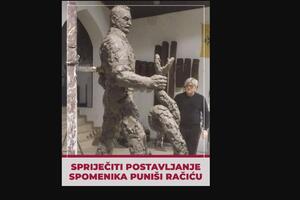 NVO i građanski aktivisti: Ne dozvoliti podizanje spomenika Račiću