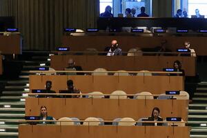 U sali Generalne skupštine UN tokom govora Netanjahua nije bio...