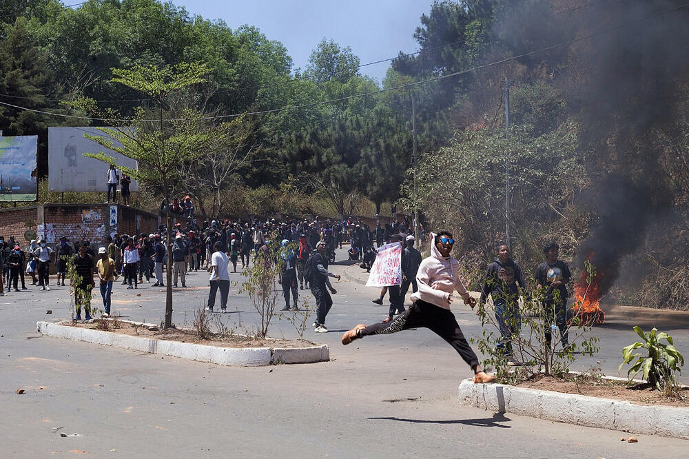 Sa protesta u Antananarivu, Foto: REUTERS