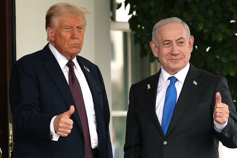 Tramp i Neta, Foto: Alex Wong/Getty Images