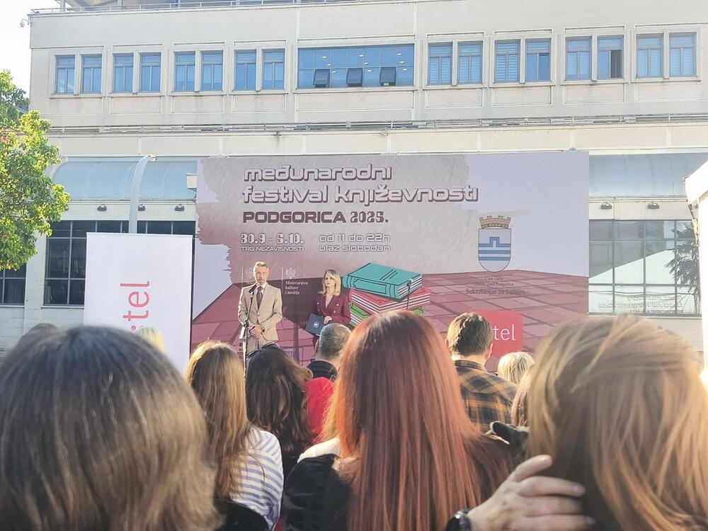 <p>Otvoreno premijerno izdanje Međunarodnog festivala književnosti u Podgorici</p>