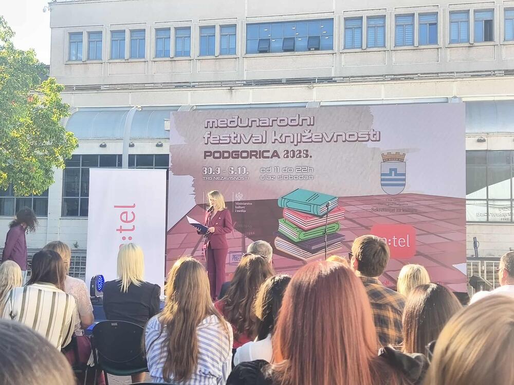 <p>Otvoreno premijerno izdanje Međunarodnog festivala književnosti u Podgorici</p>