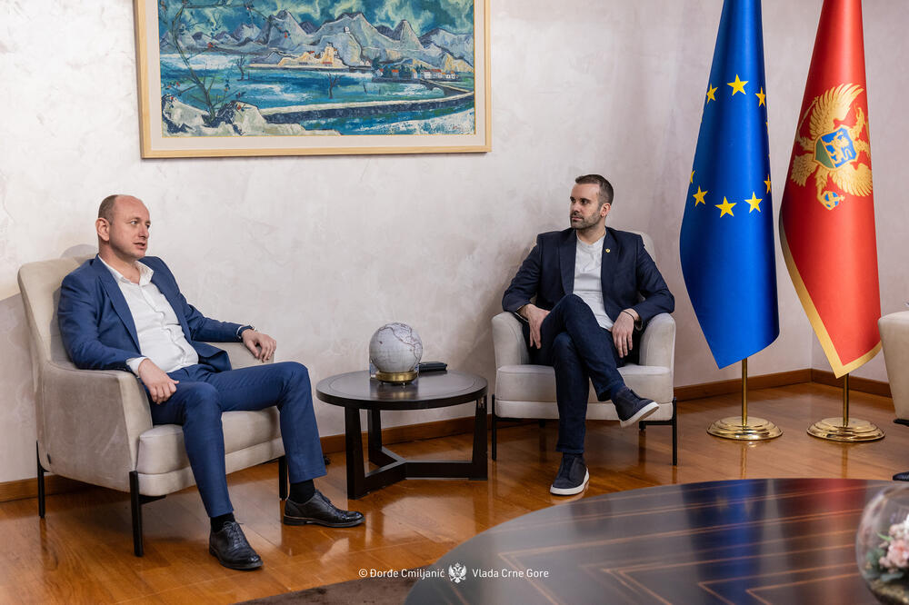 Lider DNP-a rekao da će, ako počne izgradnja kolektora u Botunu, napustiti vlast u Podgorici: Knežević i Spajić, Foto: Đorđe Cmiljanić/Vlada Crne Gore