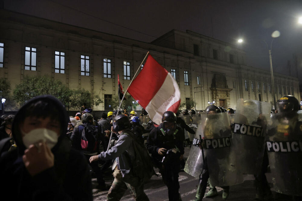 Sa protesta u Peruu