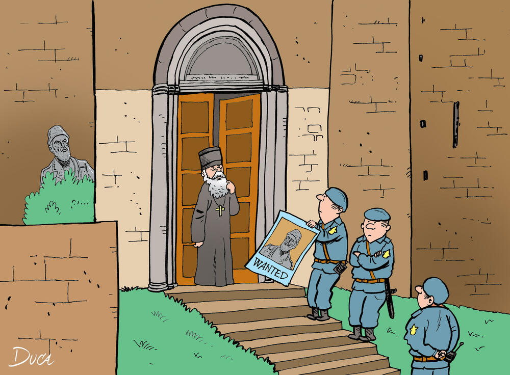 Caricature of Duc