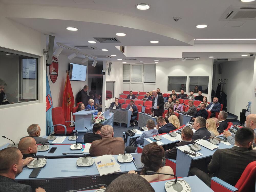 Obradović se obraća na sjednici