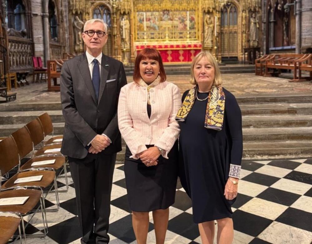 Valentina Pavličić se je v Londonu srečala z voditelji svetovnega pravosodja