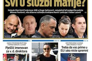 Naslovna strana "Vijesti" za 4. oktobar 2025.