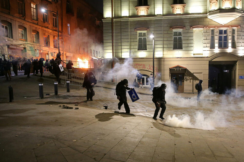 Sa protesta u Tbilisiju, Foto: Reuters