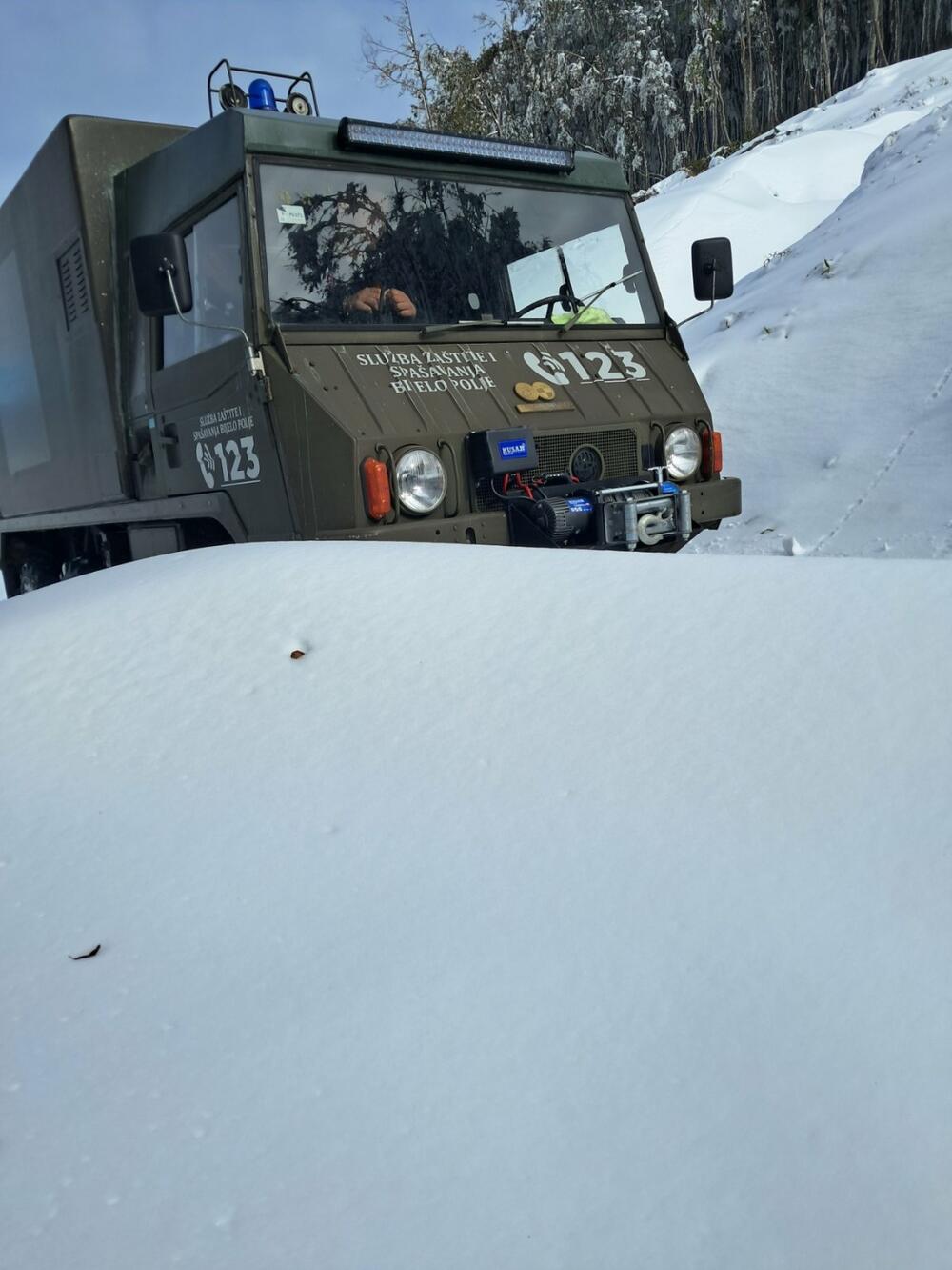 <p>Dostavljene osnovne životne namirnice za normalno funkcionisanje domaćinstva u otežanim zimskim uslovima</p>