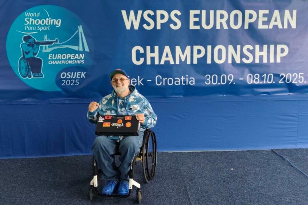 Nikač će pucati iz vazdušnog pištolja, Foto: Paraolimpijski komitet Crne Gore