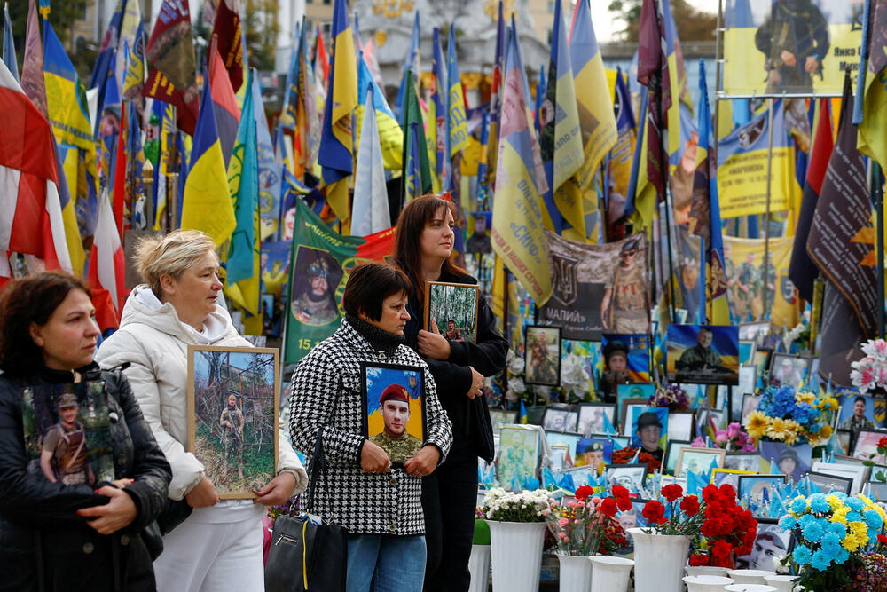 Sa obilježavanja Dana branilaca Ukrajine u Kijevu 1. oktobra