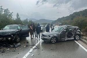 Podgoričanka stradala u udesu na putu Nikšić-Vilusi
