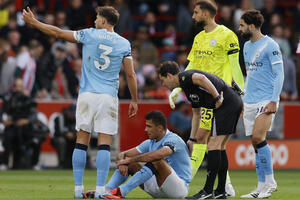 Gvardiola: Nadam se da povreda Rodrija nije ozbiljna