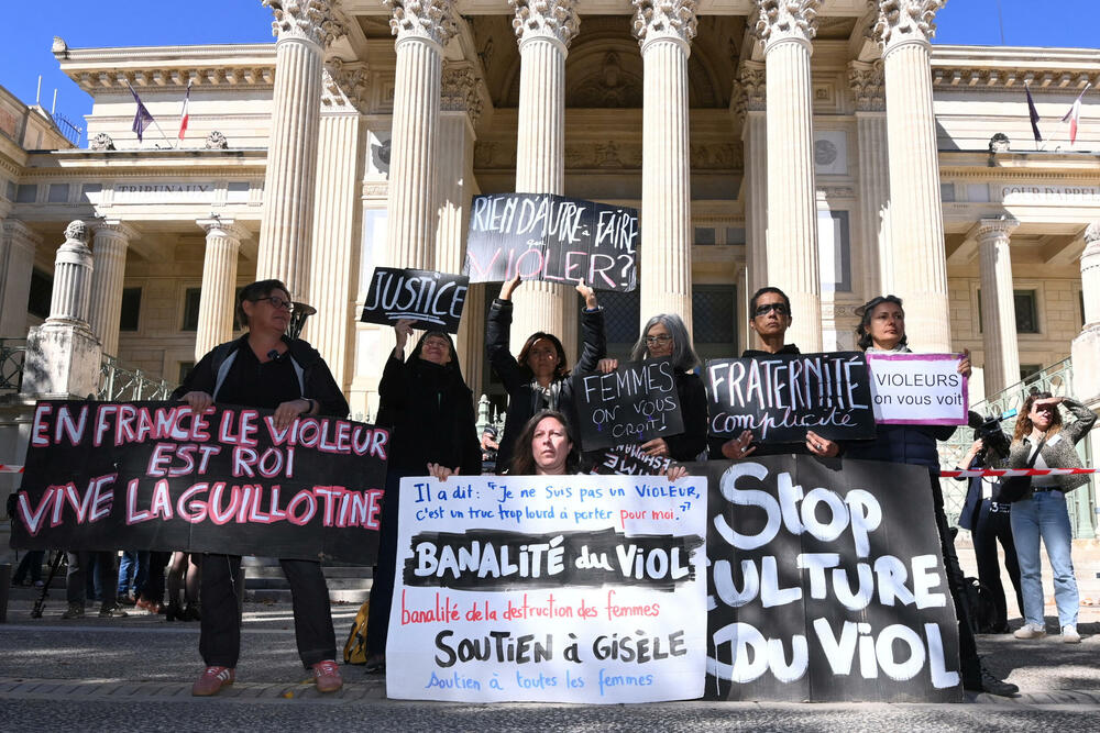 <p>Sedamdesetdvogodišnja Peliko postala je feministička heroina i u domovini i u svijetu, jer se odrekla prava na anonimnost i suočila sa svojim zlostavljačima pred sudom, pretvorivši suđenje u ispitivanje rasprostranjenosti seksualnog nasilja</p>