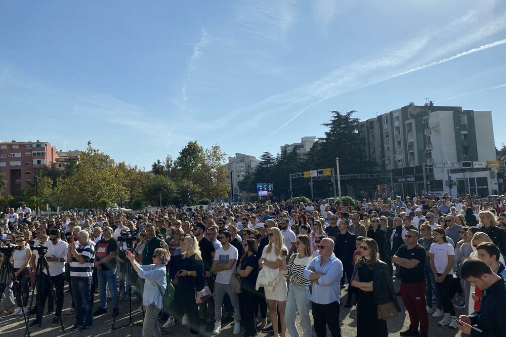 Sa prošlogodišnjeg protesta "Bar uz Darisa", Foto: Marija Pešić