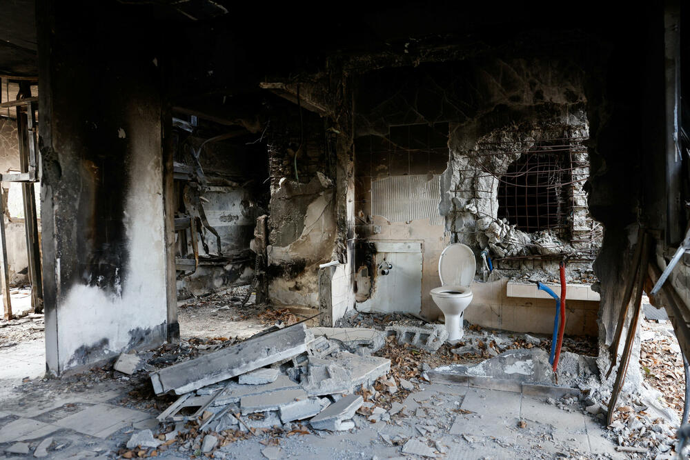 Ostaci porodične kuće u kibucu Beeri