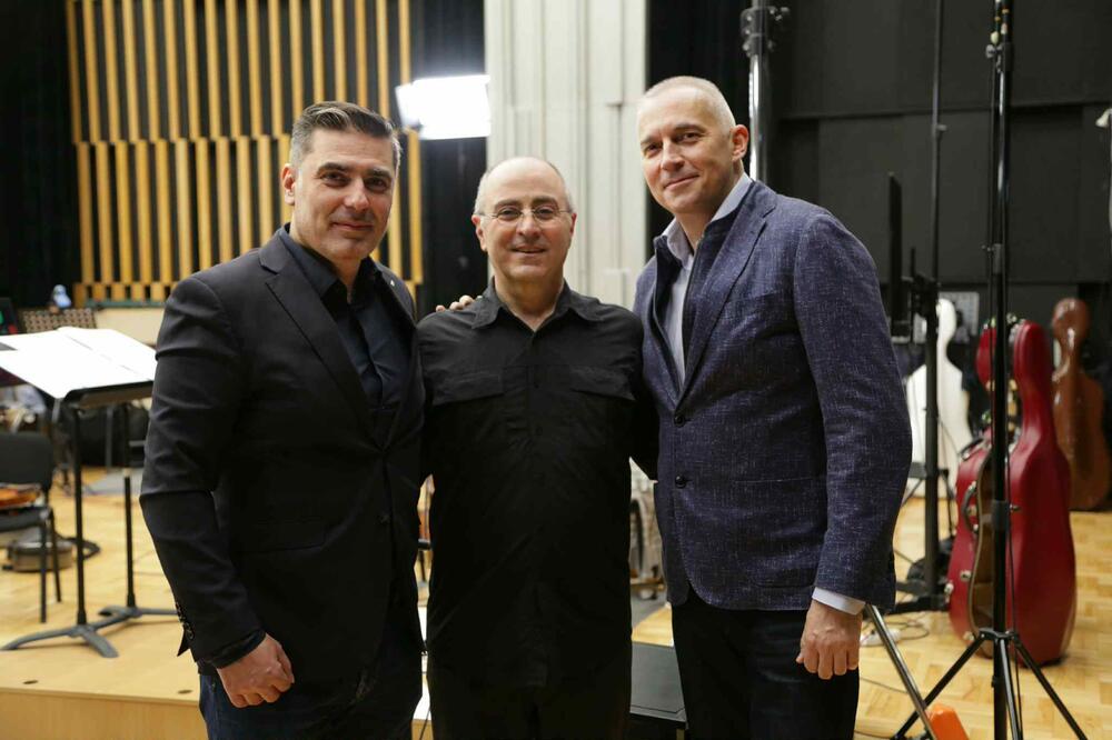 Bulatović, Ianni i Nikčević, Foto: Kiril Sentevski