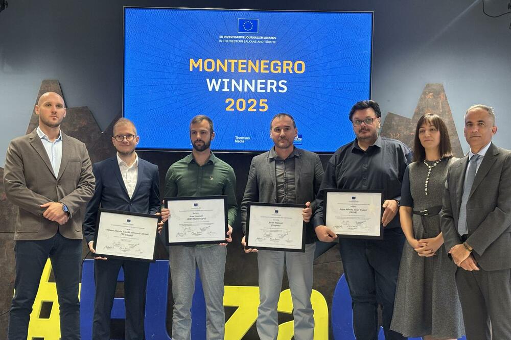 Sa dodjele nagrada, Foto: Jelena Kočanović