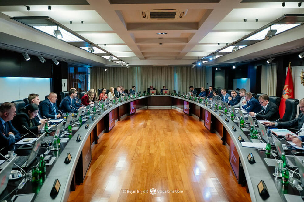 Sa sjednice Vlade, Foto: Bojan Gnjidić/Vlada Crne Gore