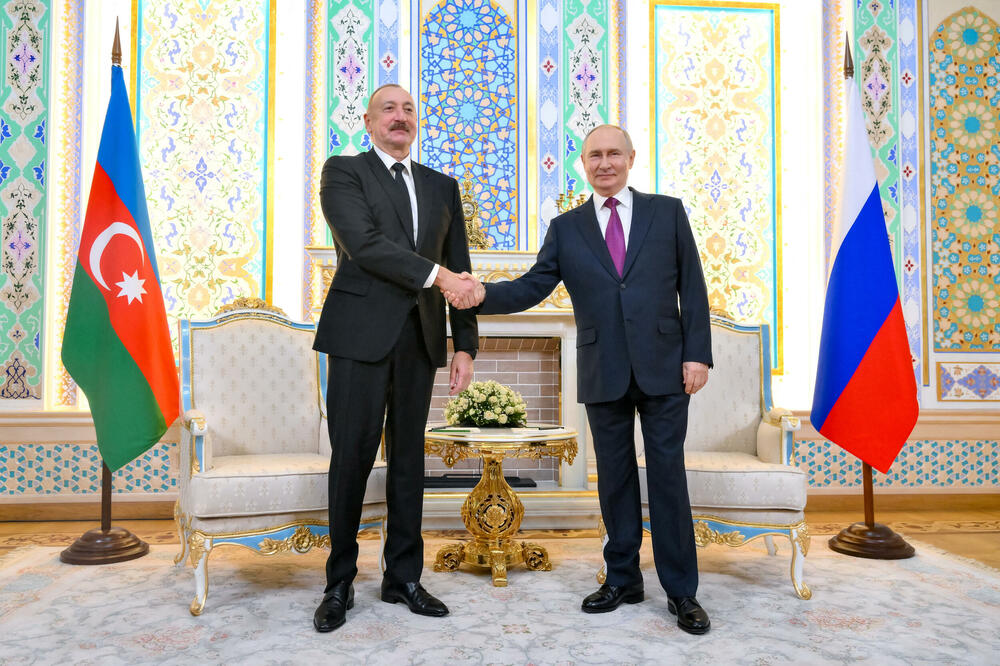Alijev i Putin, Foto: Reuters
