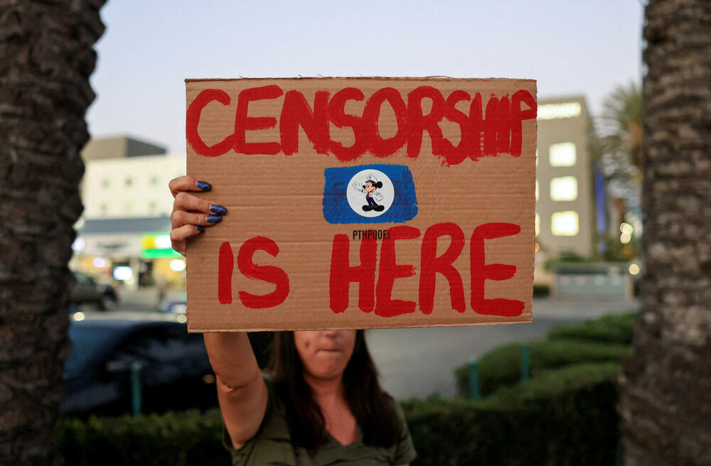 Sa protesta ispred Diznilenda u septembru ove godine