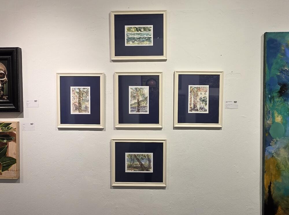 Slike Bosiljke Bakočević u galeriji 'Toolip Art Gallery'