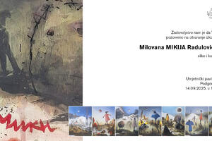 Izložba novih radova Mikija Radulovića