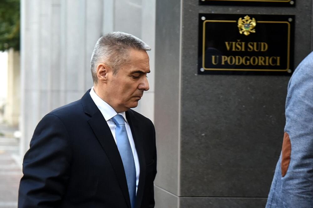 Veljović dolazi u sud, Foto: Luka Zeković